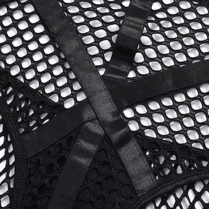 Gothic Fishnet Bodysuits