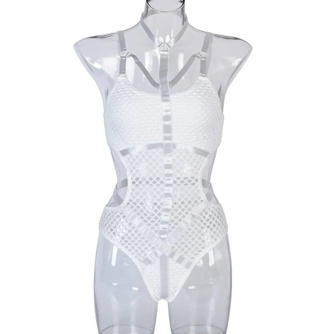 Gothic Fishnet Bodysuits