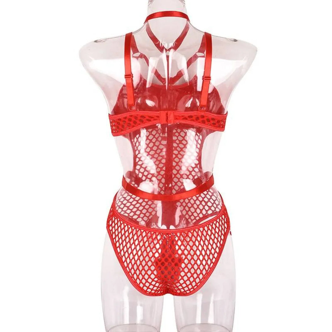 Gothic Fishnet Bodysuits