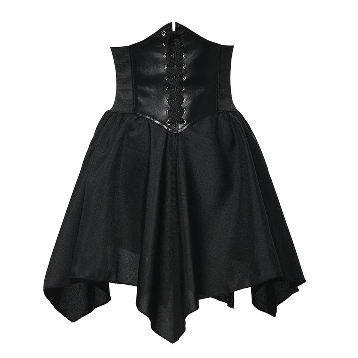Gothic Steampunk Bustle Skirt – Victorian Corset Punk Style