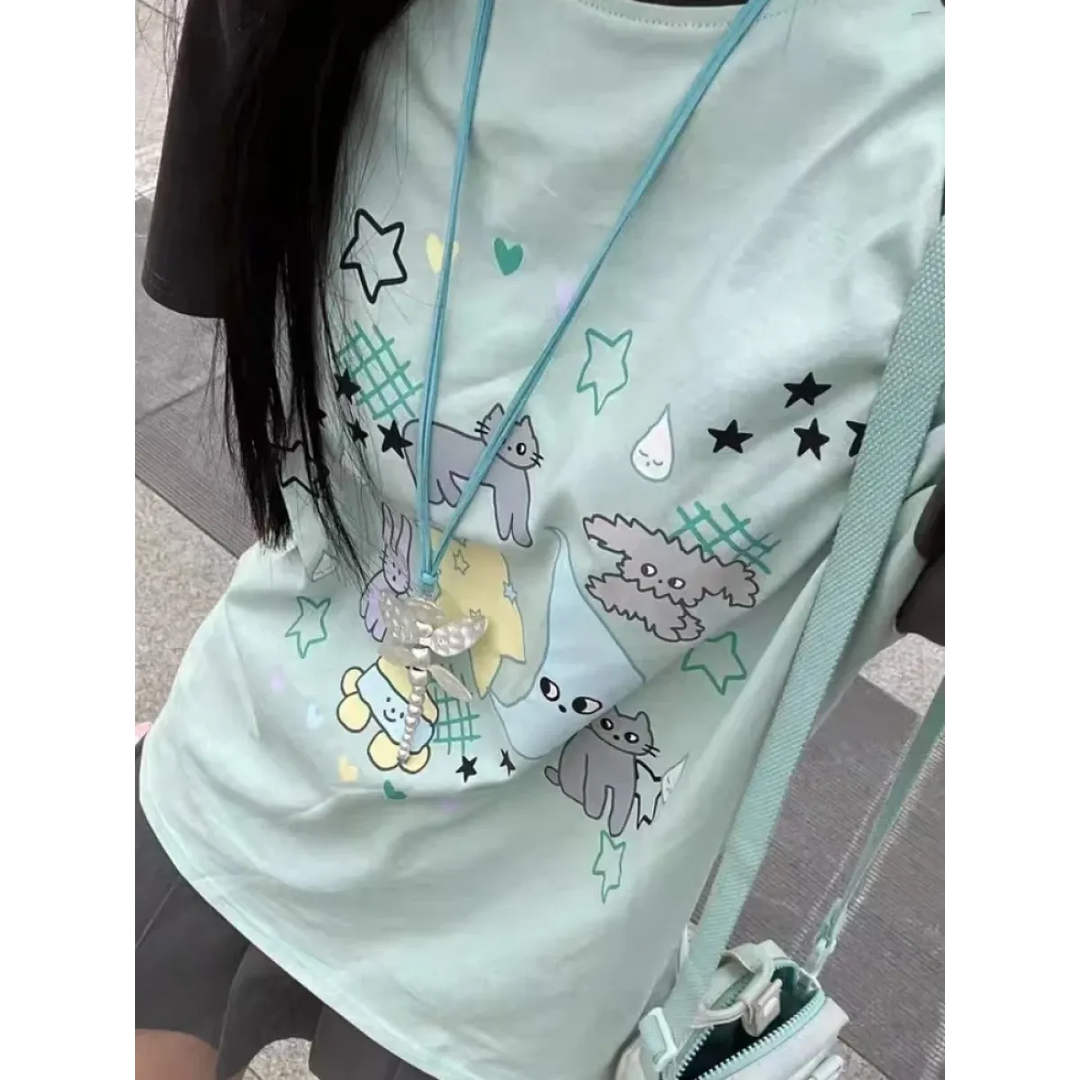 Graphic Print Casual T-Shirt