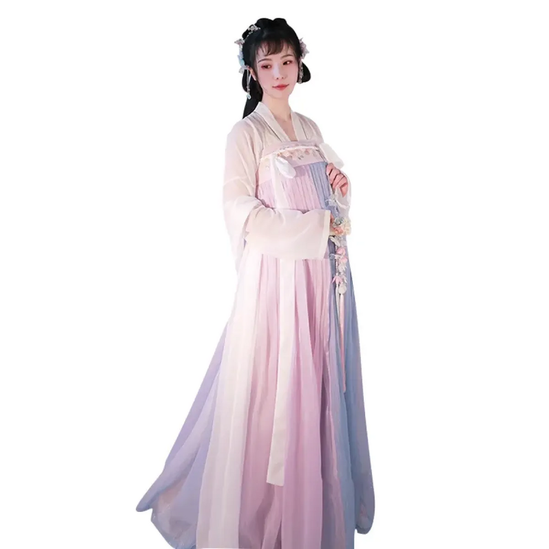 Hanfu Skirt Set - Complete with Embroidery Details