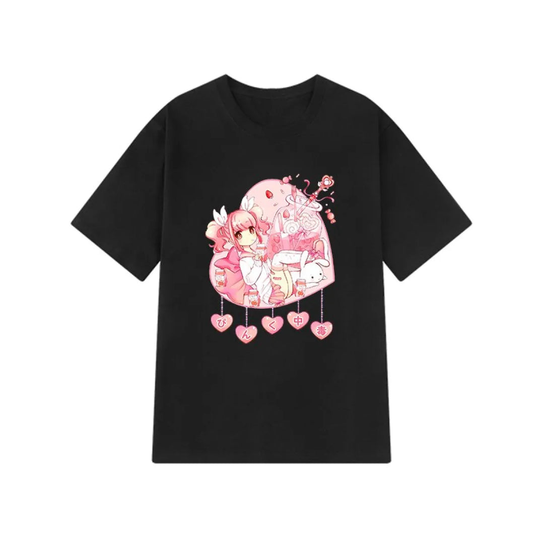 Sexy Harajuku Anime Girl Shirt