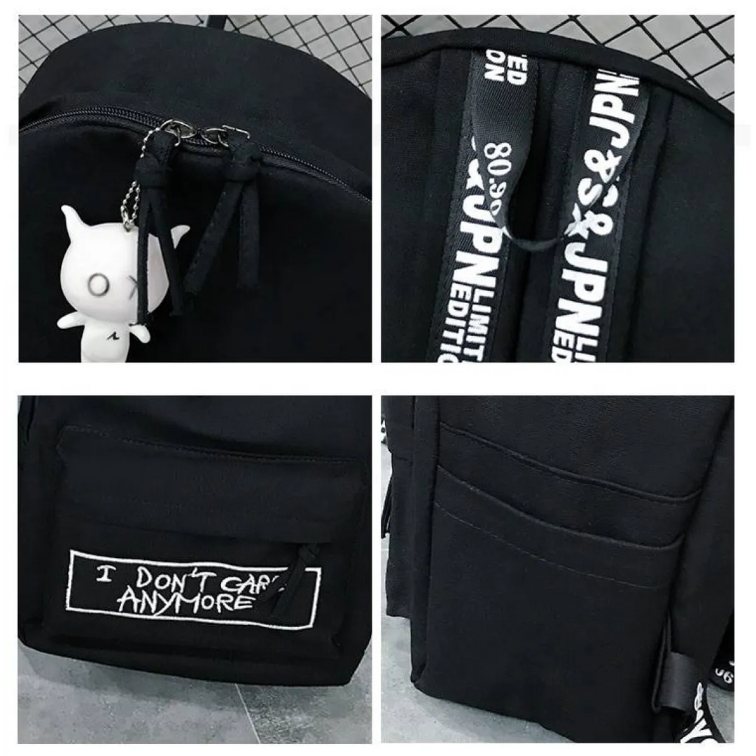 Harajuku Backpack - I Don't Care