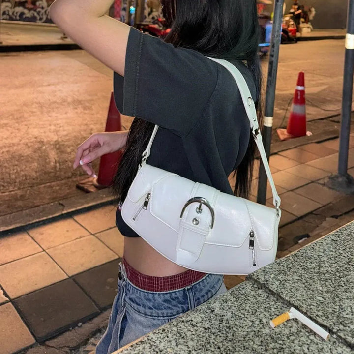 Harajuku Gothic Off-Shoulder T-Shirt
