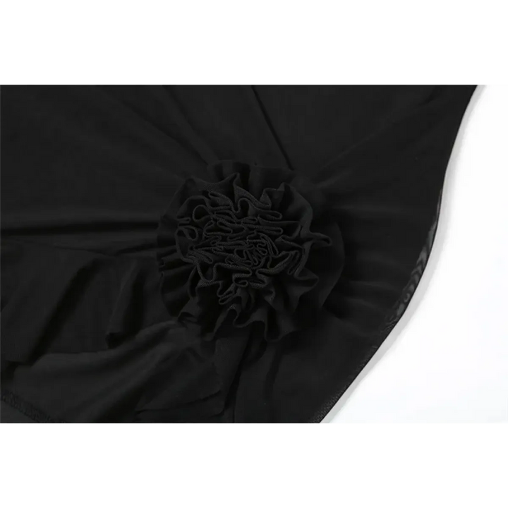 Harajuku Irregular Ruffle Dress