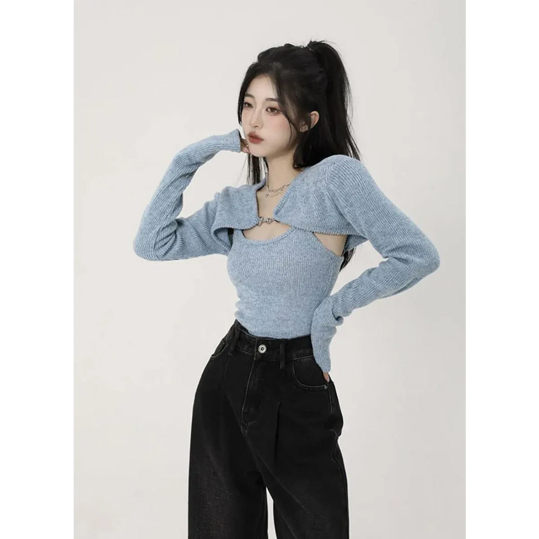 Harajuku Knit Sweater Set