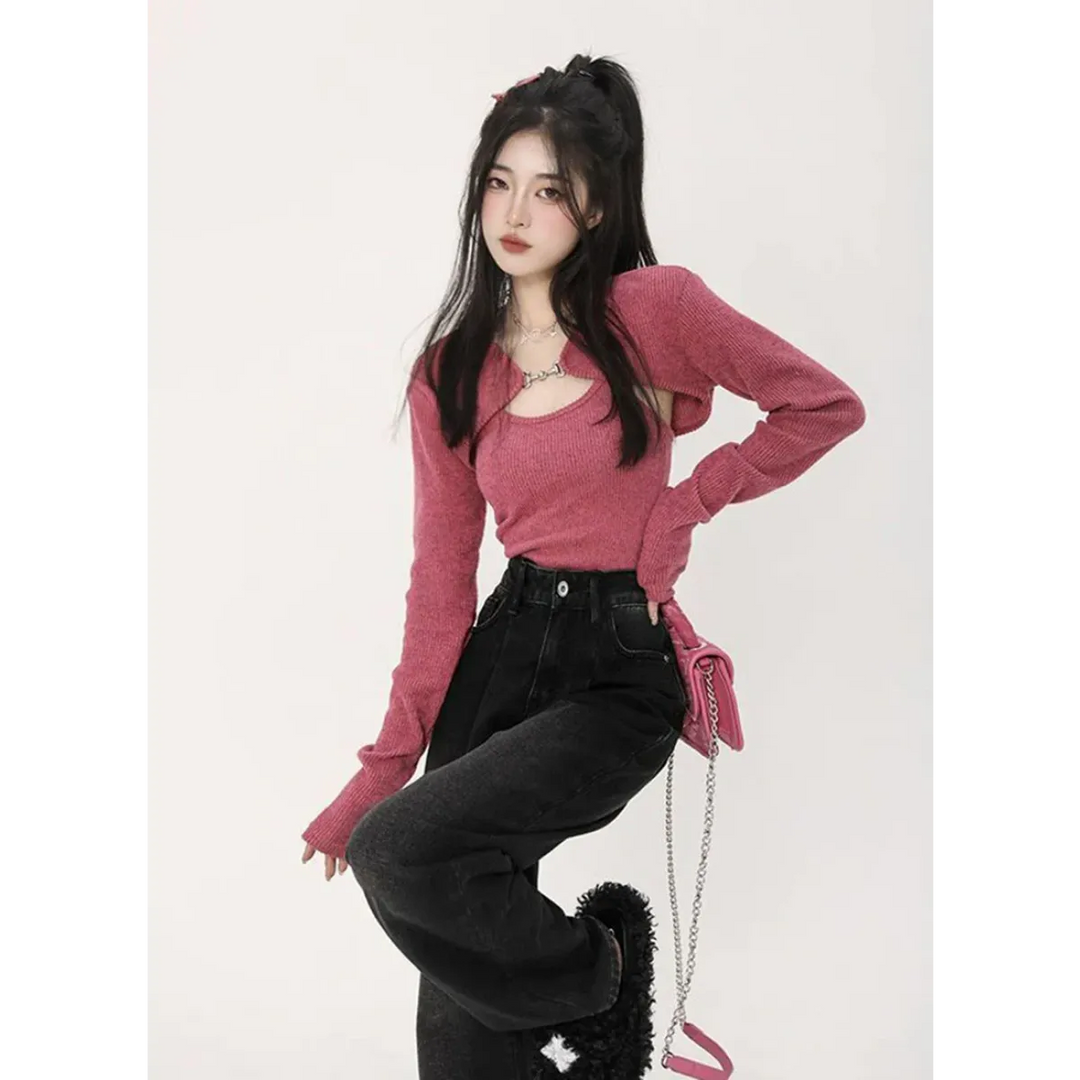 Harajuku Knit Sweater Set