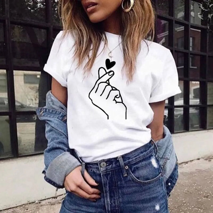 Women's Harajuku Printed T-Shirts