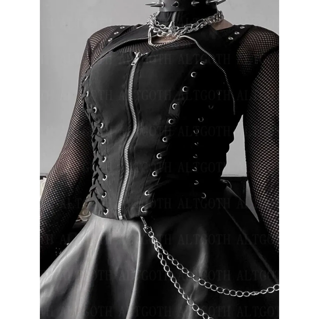 Harajuku Punk Grunge Halter Corset