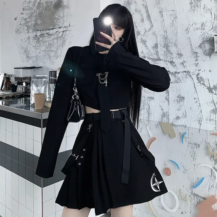 Harajuku Spring Streetwear Outfit