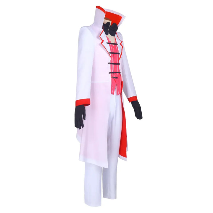 Hazbin Hotel Lucifer Cosplay Costume - Suit, Vest, Wig