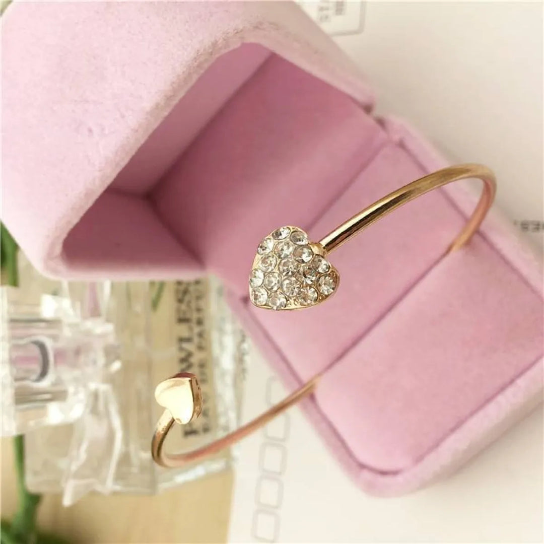 Women's Heart Shaped Bracelet