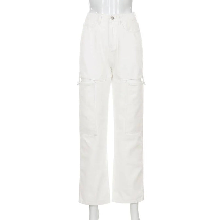 Street Fashion Casual High Waist Jeans