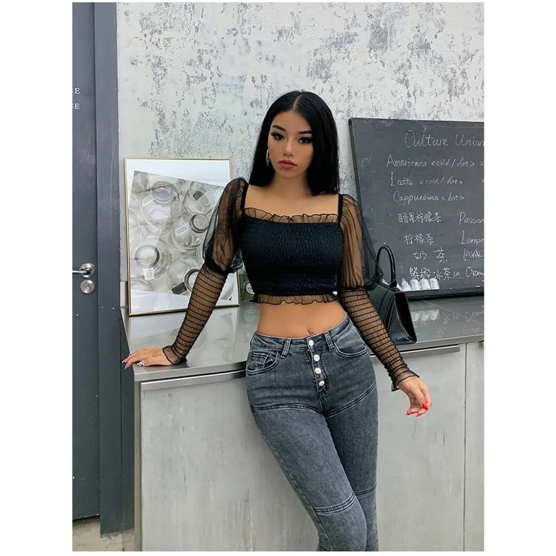 Women's High Waist Skinny Jeans
