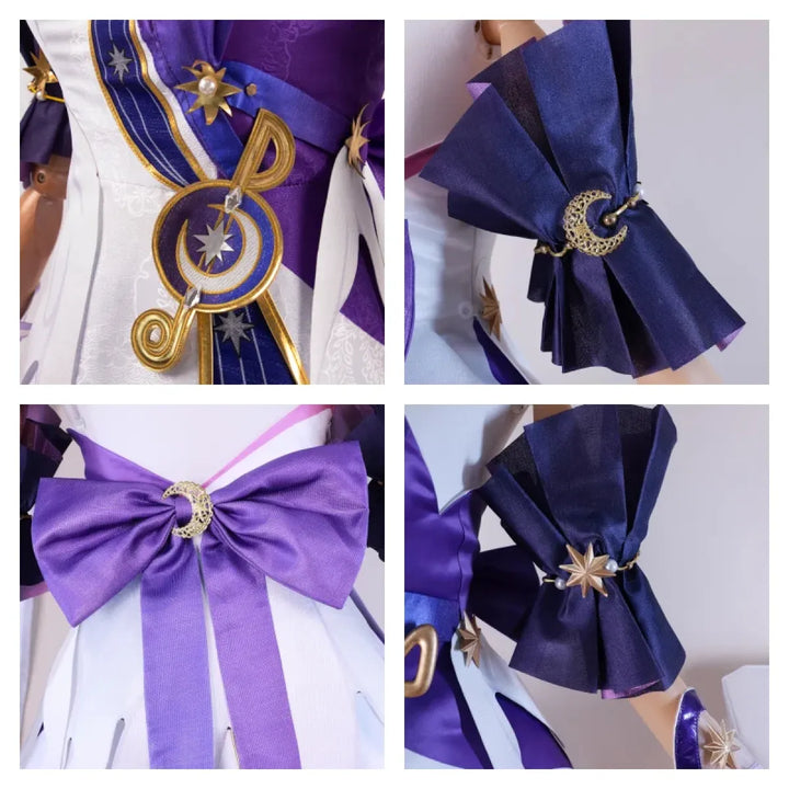 Honkai Star Rail Robin Cosplay Costume – Dress, Wig, Wings & Accessories
