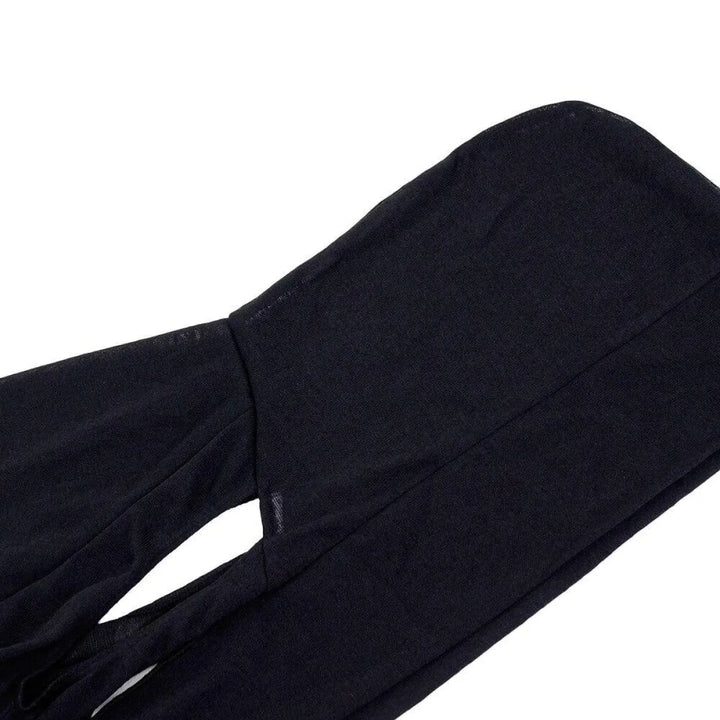 Hooded Long Sleeve Crop Top