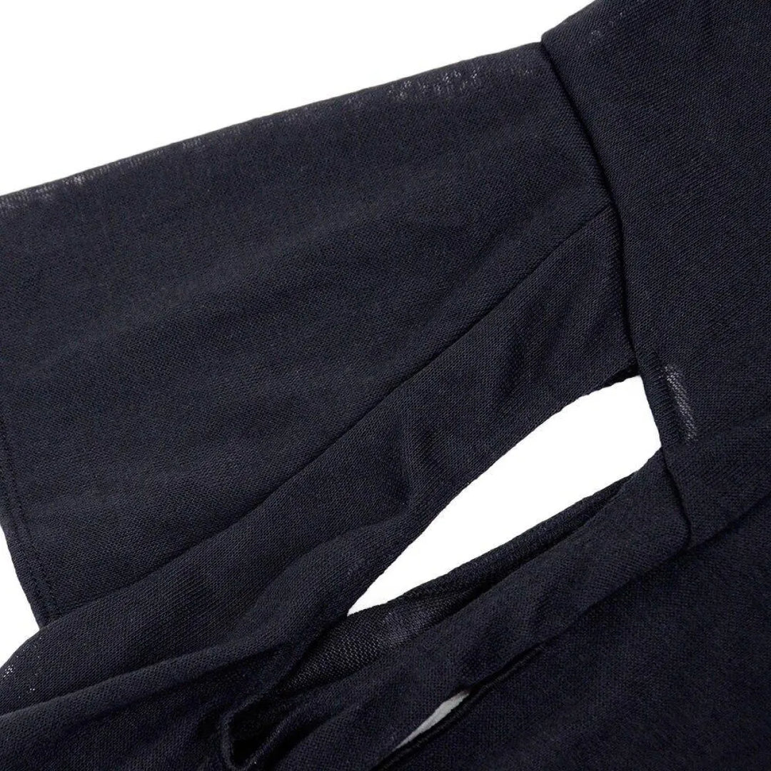 Hooded Long Sleeve Crop Top