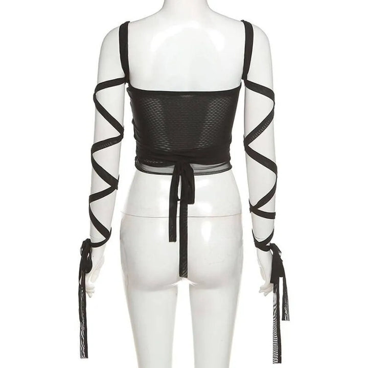 Dark Ice Punk Lace Camis
