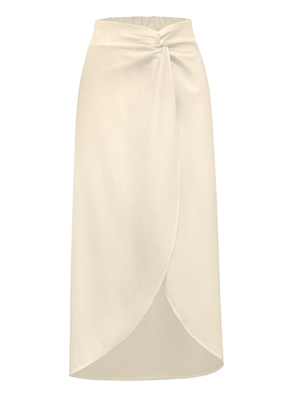 Modern swimsuit color matching sexy hollow seaside resort swimsuit/wrap skirt