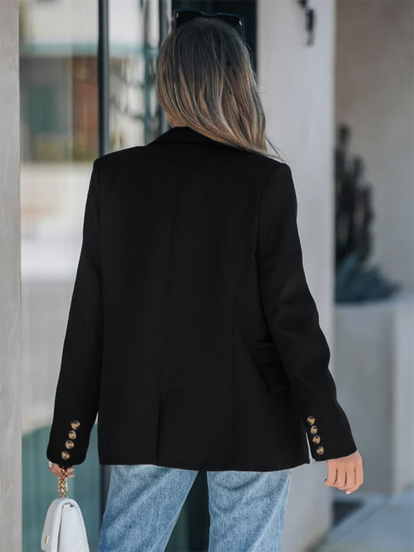 Women's Suit Jacket - Lapel Collar - Daily Commuter - Autumn Winter