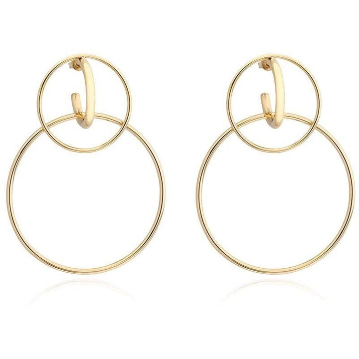 Kara Double Hoop