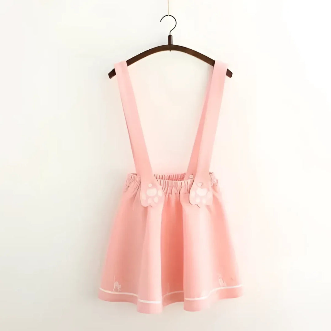 Kawaii Cat Paw Skirt