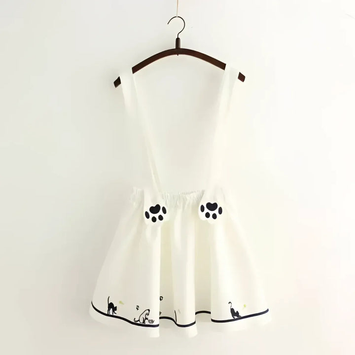 Kawaii Cat Paw Skirt