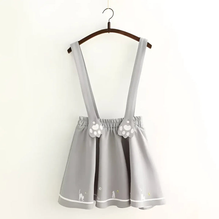 Kawaii Cat Paw Skirt