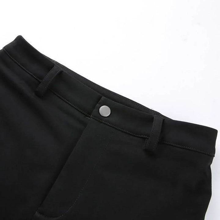 Hollow Out Punk Shorts