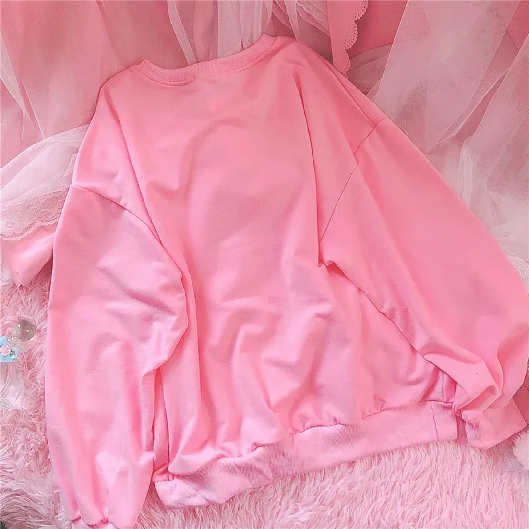 Harajuku Kawaii Strawberry Sweatshirt