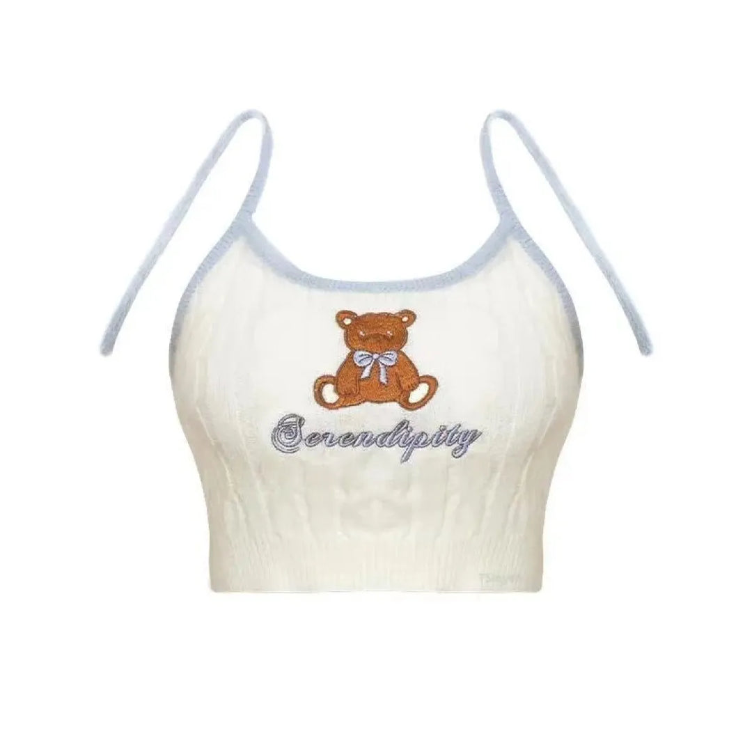 Knit Teddy Outfit