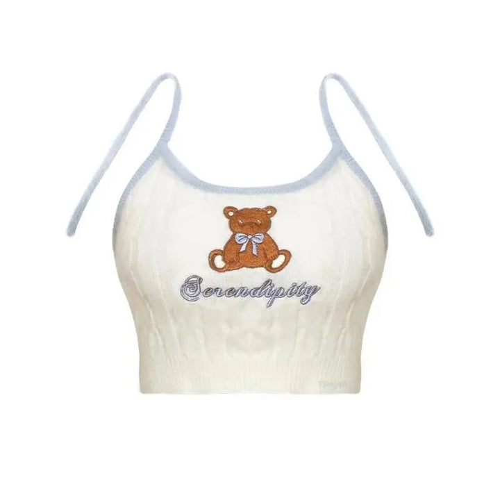 Knit Teddy Outfit