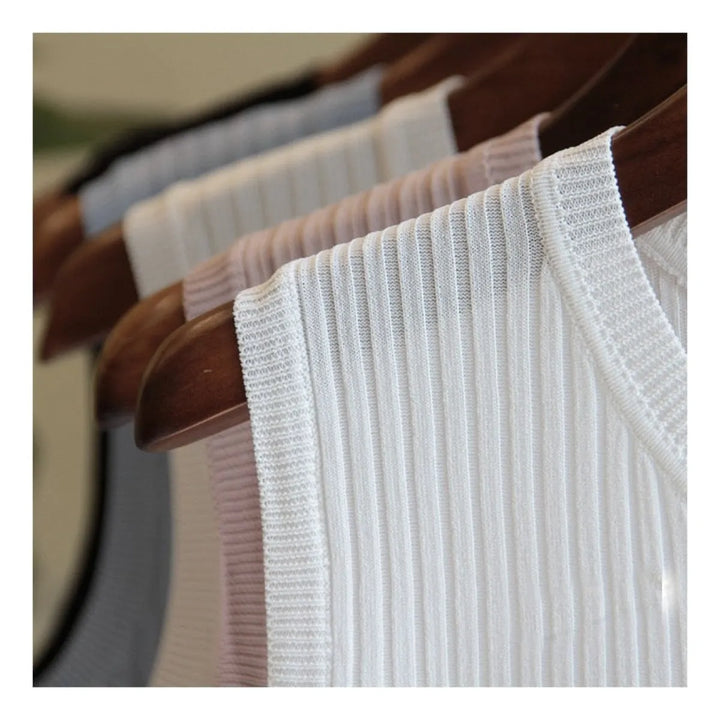 Knitted O-Neck Shirts