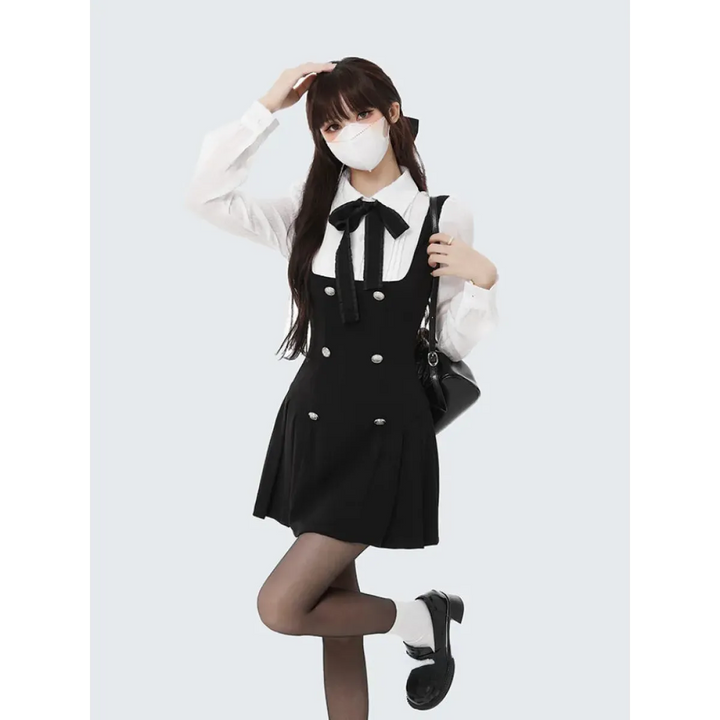 Korean Fashion Autumn Mini Dress