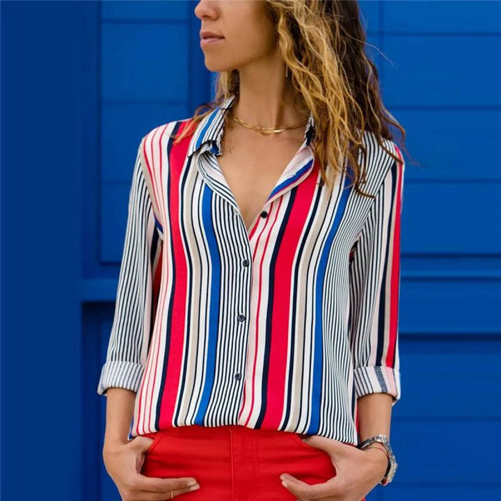 Korean Office Chiffon Blouse