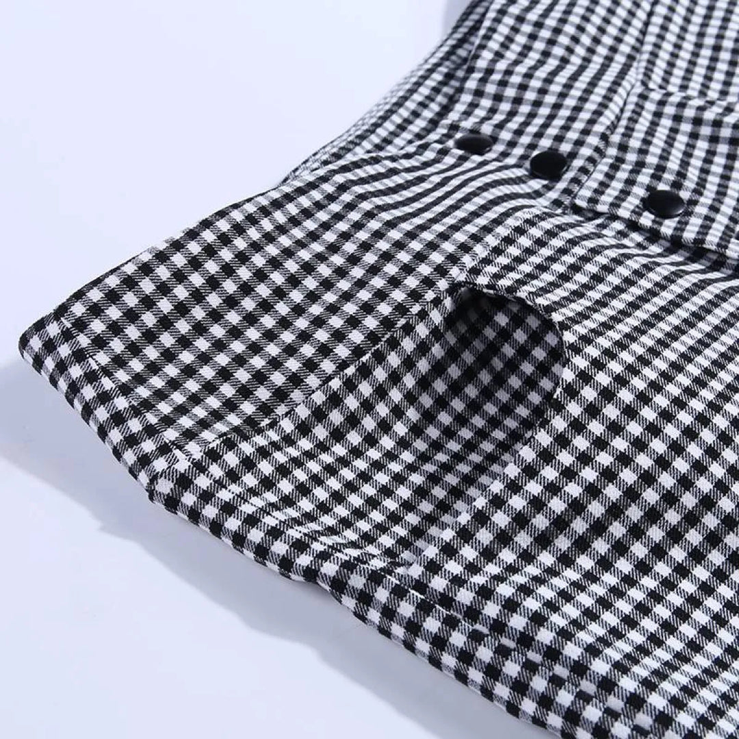 Korean Plaid Pants