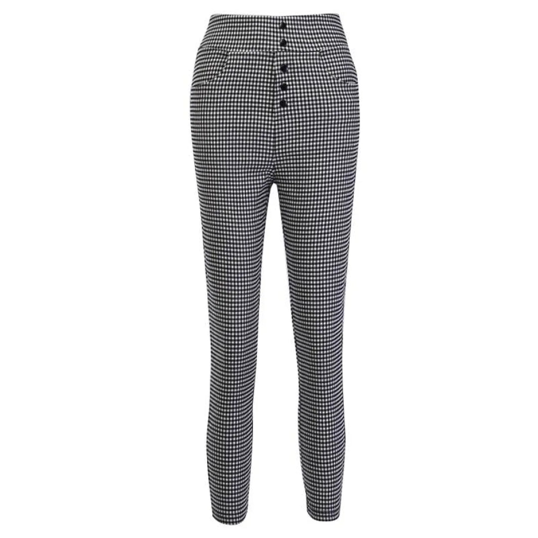 Korean Plaid Pants
