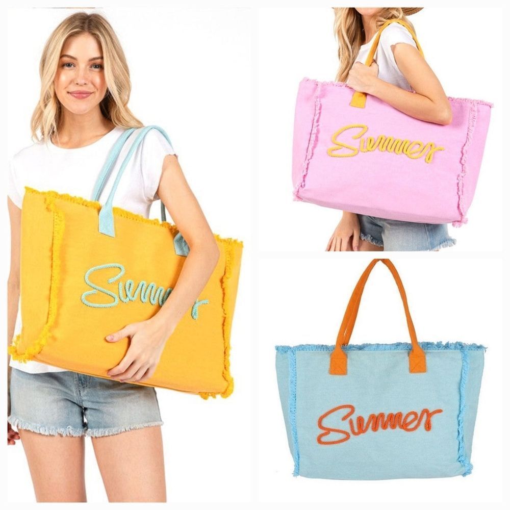 SUMMER Fringe Oversized Fashion Tote