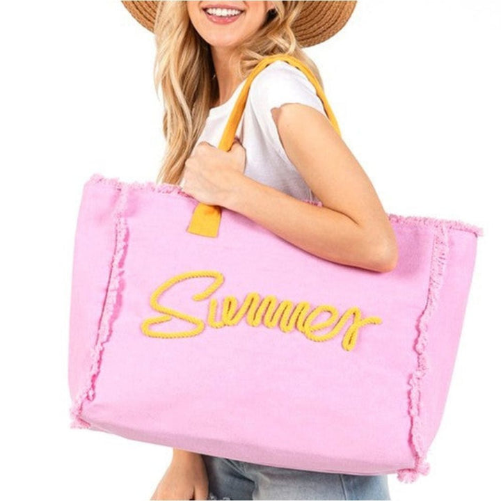 SUMMER Fringe Oversized Fashion Tote