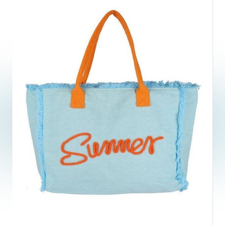 SUMMER Fringe Oversized Fashion Tote