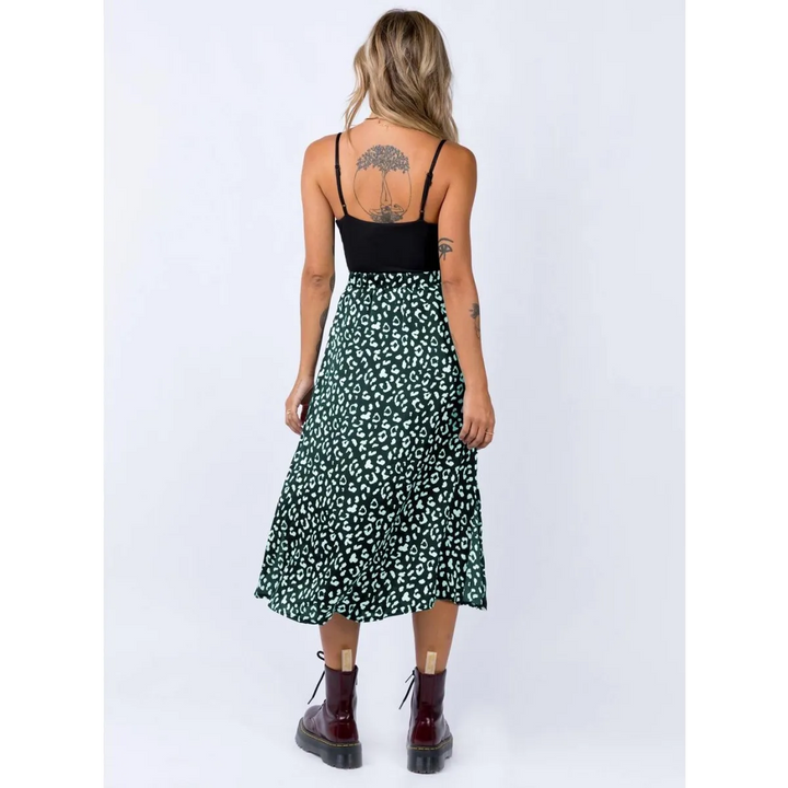 Sexy Leopard Wrap Skirt