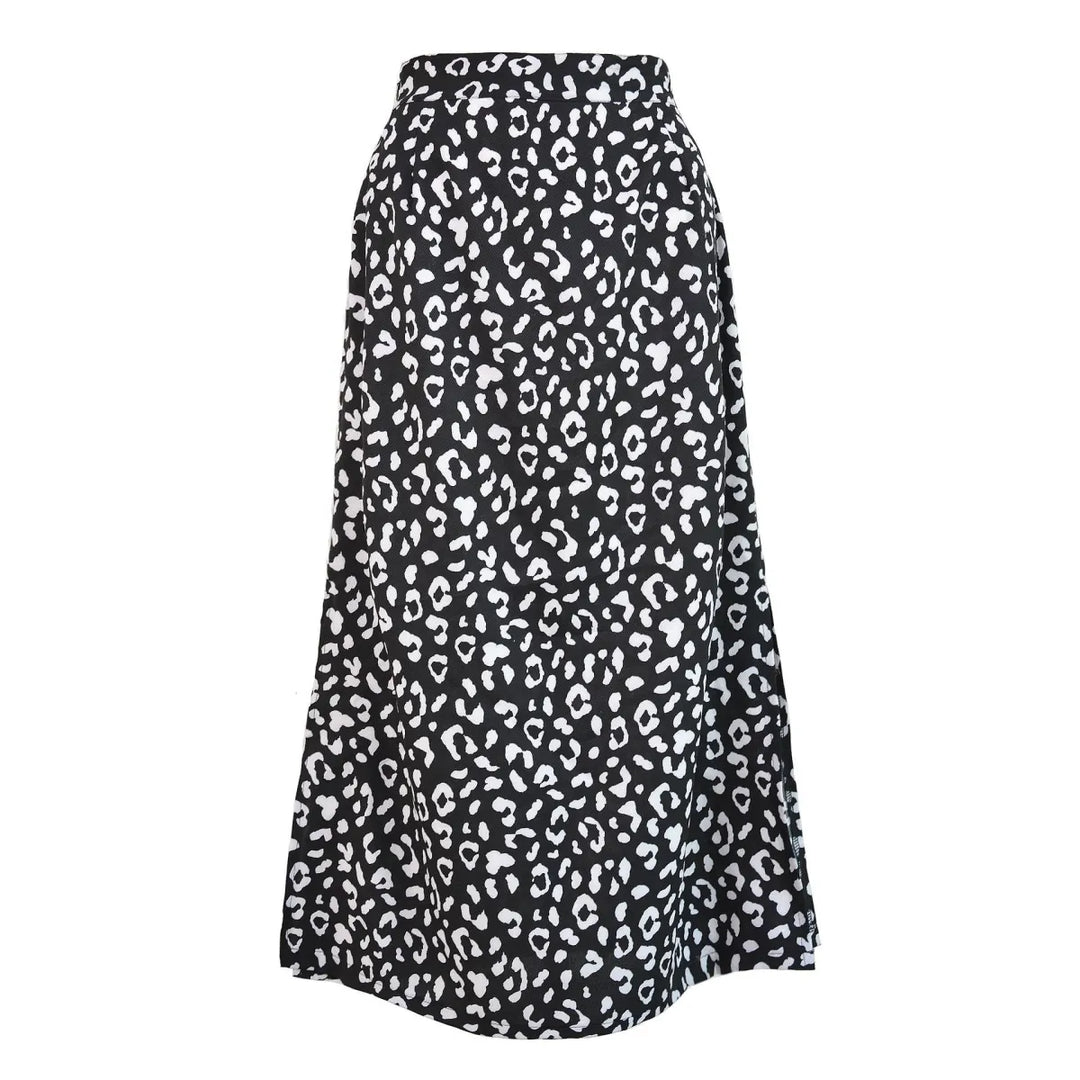 Sexy Leopard Wrap Skirt