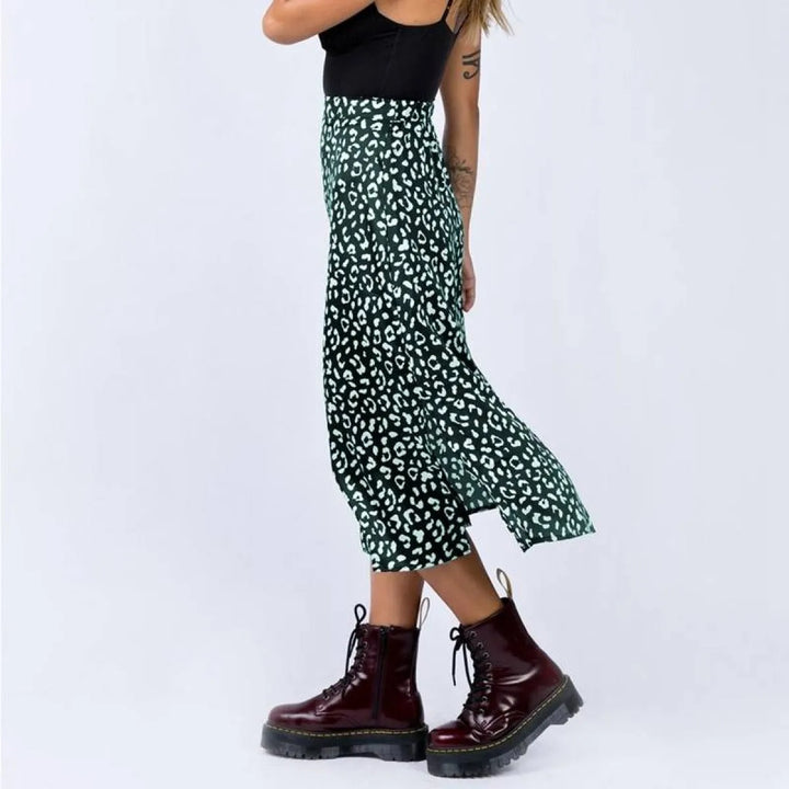 Sexy Leopard Wrap Skirt