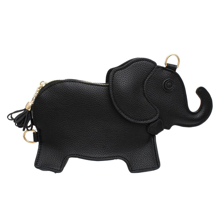 Bag Black Elephant Crossbody Clutch for Women
