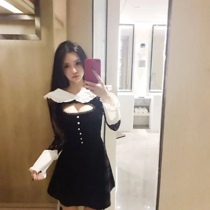 Lolita Hollow Lace Dress