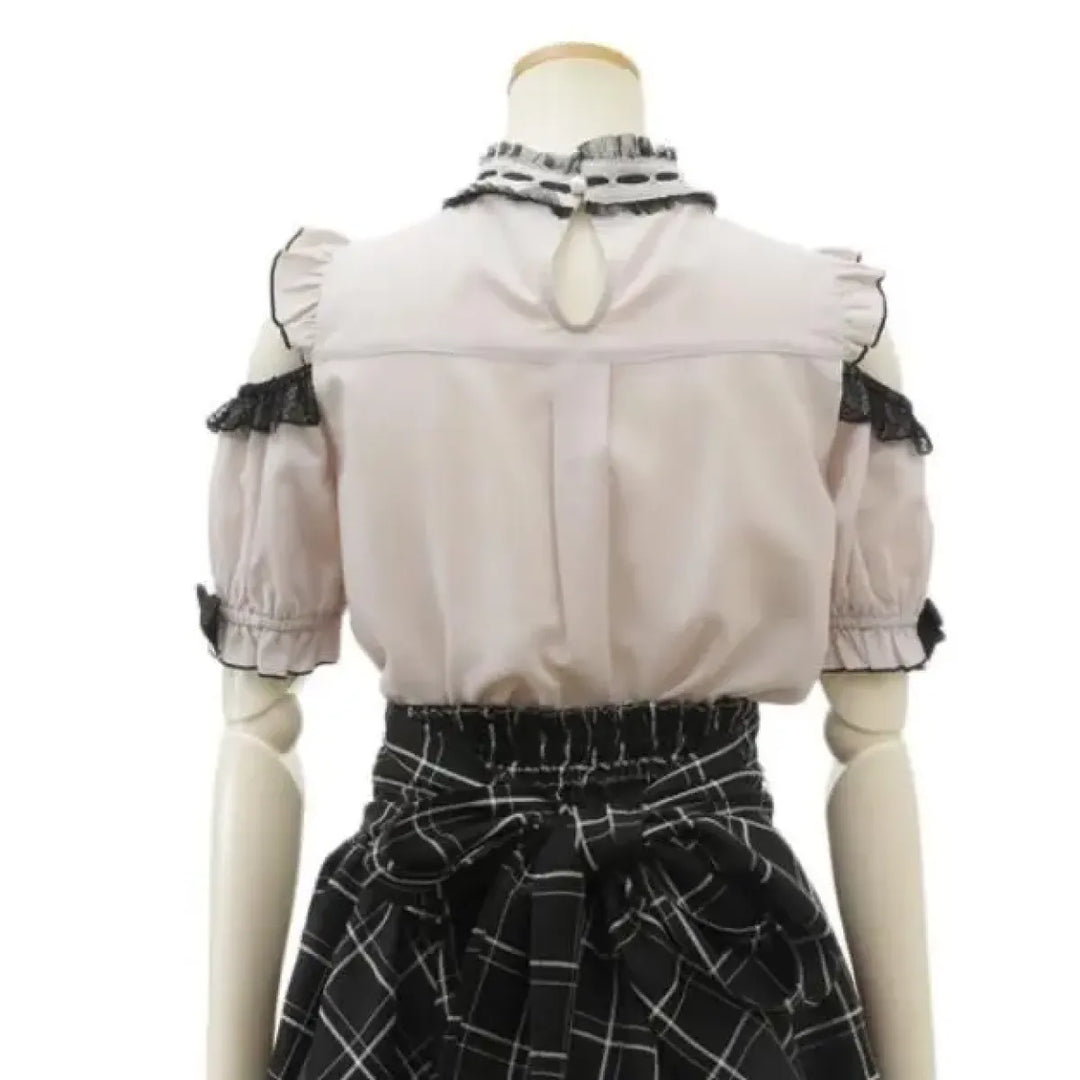 Lolita Lace Bow Off Shoulder Blouse