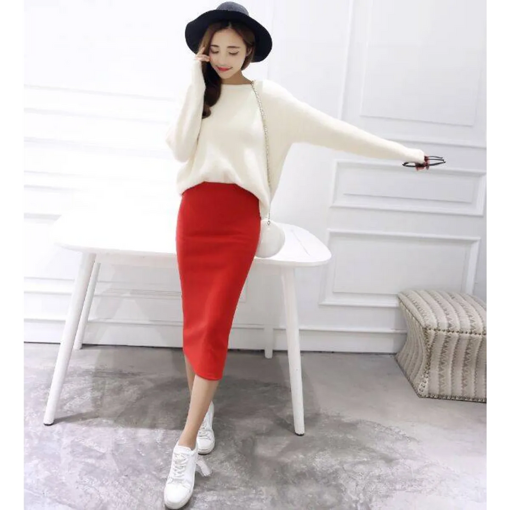 Long Midi Pencil Skirts
