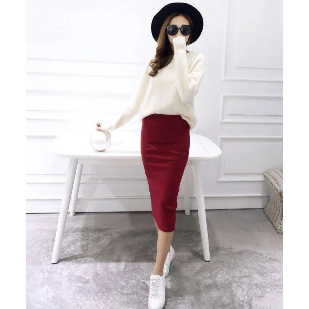 Long Midi Pencil Skirts
