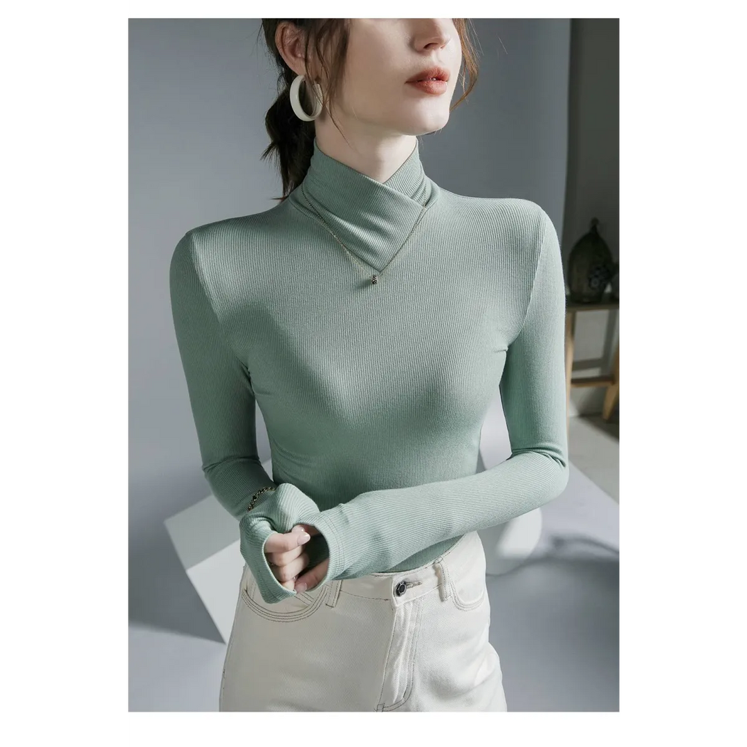Long-Sleeved Fleece Pullover